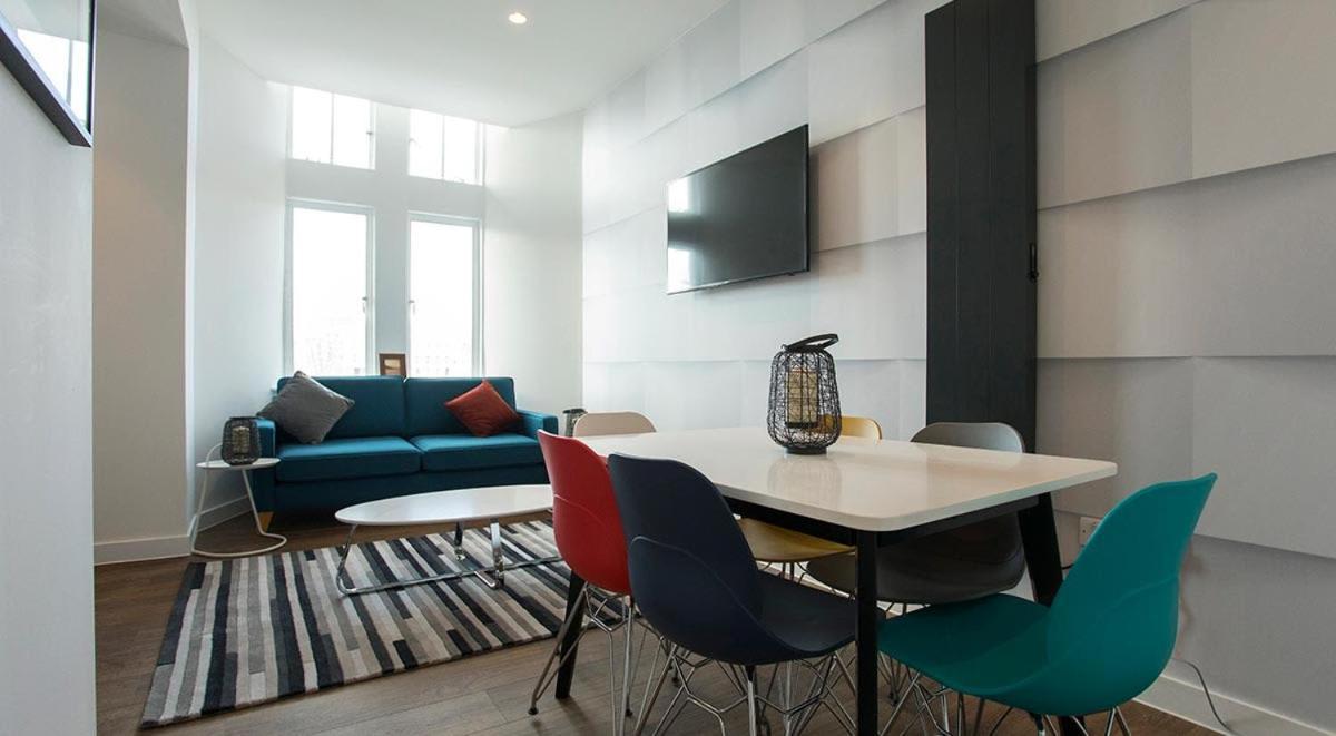 Modern City Living Studios At Riverside In The Heart Of Глазгоу Екстериор снимка